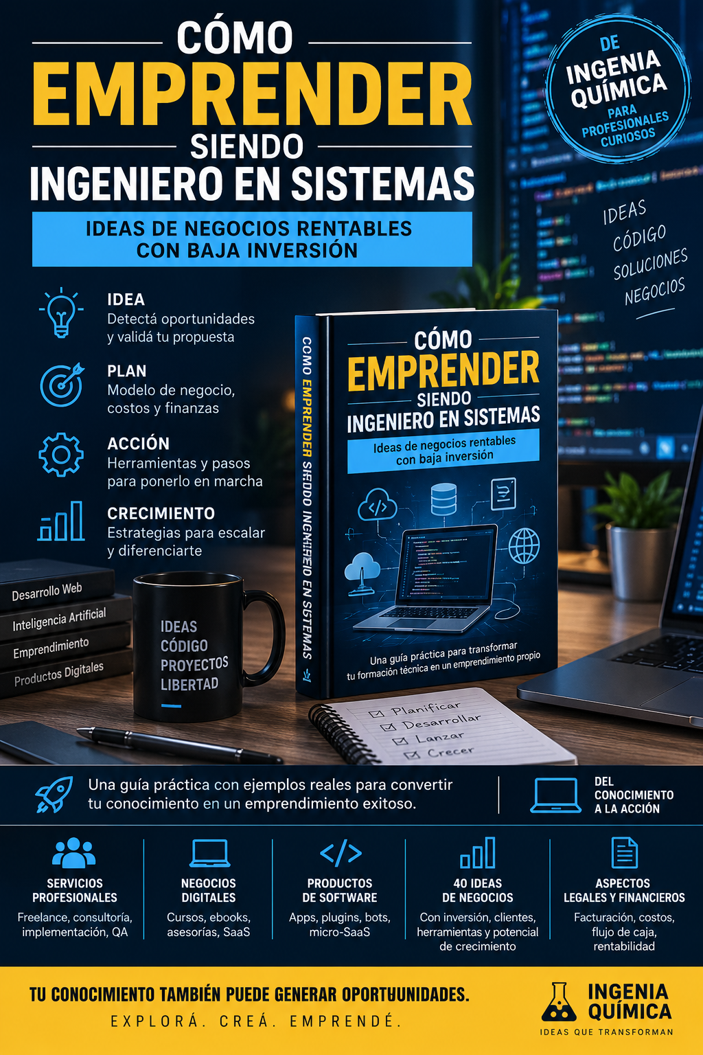 COMO EMPRENDER SIENDO INGENIERO EN SISTEMAS